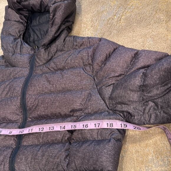 Eddie Bauer cirruslite down parka navy heather size S in EUC - Picture 5 of 8